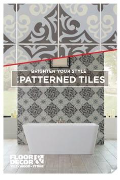 18 Best Patterned Tile Images In 2018 Floor Decor Patterns Get Inspired Brighten Your Style With Patterned Tile