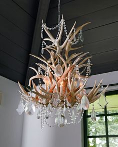 116 Best Antlers Images On Pinterest Antler Art And Deer Ralph Lauren Stag Chandelier Just Hit Me Texas Style Will Look Good In