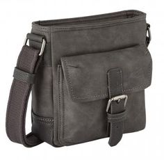 camel active Indonesia Shoulder Bag Umhängetasche Tasche Grey Grau Schwarz Neu