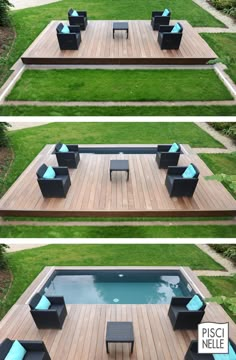 Pool Enclosures, Petite Piscine, Pool Designs, Pool, Building A Deck, Backyard Pool, Pool Landscaping, Swimming Pools Backyard, Swimming Pool Designs