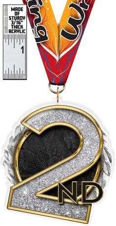 2 1//4 Shieldz Girls Gymnastics Award Medals with Free Engraving Crown Awards Custom Gymnastics Medals
