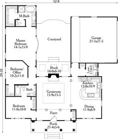 Simple Small House Floor Plans | Simple One Story House Plans, 1 ... Simple Small House Floor Plans | Simple One Story House Plans, 1 ...