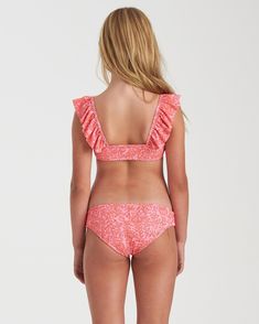 Billabong Girls Girls Night Out Strappy Tri Black 10