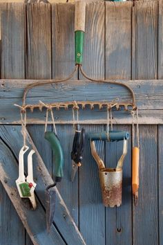 Gros outils crochets porte-Pelle Râteau Fourche bêche Stockage Atelier Hangar Garage