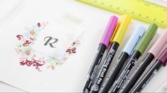 Includes Water Brush Pen 21 Piece and Ombre Effects Gradients Fine Tip Real Brush Pen Set and Professional Watercolor Pens for Calligraphy Watercolour Brush Pens - and Creating Colour Washes