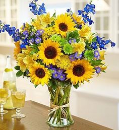 26 Best Sunflowers Images On Pinterest Fl Arrangements Boston Florist Machusetts Flower Central Square Sunflower Fl Arrangementssummer