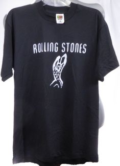 The Rolling Stones T Shirt Classic Tongue Logo Officiel Homme Nouveau Blanc