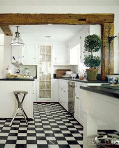 38 Best Black N White Floor Images Flooring Home Decor Hall Lovely Floor Everything Rustic White Kitchens Black Kitchen