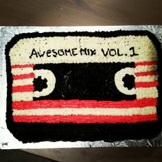 Awesome Mix Vol Birthday Cake Awesome Mix Vol Birthday Cake
