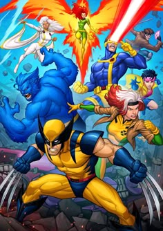 5XL batman x men harley quinn pokemon wolverine comic 90/'s CARTOONS T-shirt S