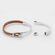 10 piezas Collar Joyería Hacer Manualidades Cordón de Cuero con Lobster Clasps