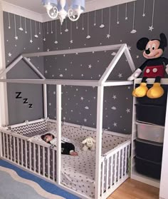 toddler house bed Baby Boy Rooms, Baby Bedroom, Baby Room Design, Baby Room Decor, Toddler Rooms, Toddler Bedrooms, Toddler Room, Toddler Bed, Camas