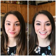 maskcara beauty before and after makeover sunlit highlight ash