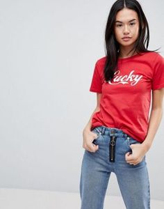 ASOS T-Shirt with Lucky Print