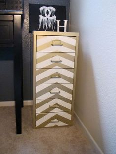 23 Best File Cabinets Images On Pinterest Filing Metal Fancy Chevron File Cabinet Drawer
