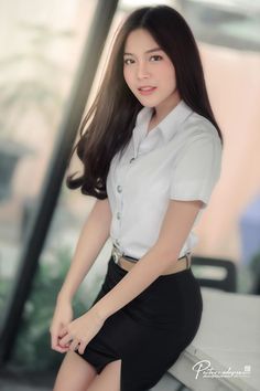 น้องใบเฟิร์น กับชุดนักศึกษา สวยบาดตาบาดใจหนุ่มๆทั้งประเทศ ในปี 2020 | สไตล์แฟชั่น, ผู้หญิง, ชุด