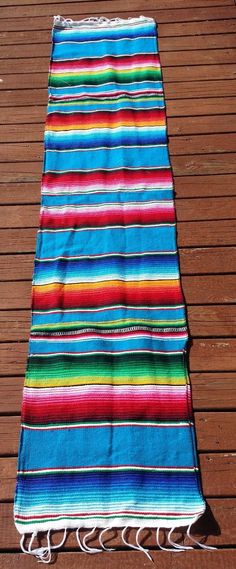 Saltillo Serape Mexican Blanket Table Runner Fiesta Fiestas Mexican Serape Table Runner 72 Lightweight Saltillo Sarape Camino De Mesa