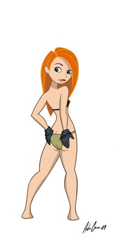 cartoon porno di Kim possibile