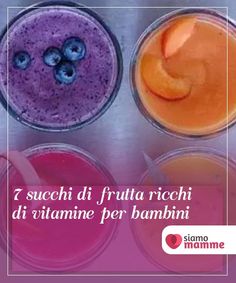 succhi naturali per dimagrire i bambini