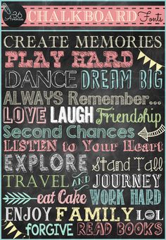 183 best chalkboard fonts