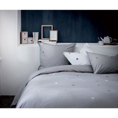 Matt /& Rose Esprit G/éom/étrique Taie dOreiller Coton Brique//Gris//Blanc 65 X 65 cm