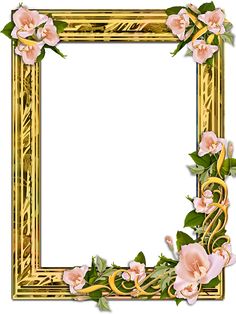 PNG Gold Frame With Flowers On A Transparent Background 1200 X 1376 PNG Gold Frame With Flowers On A Transparent Background 1200 X 1376