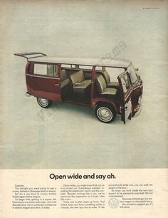 VOLKSWAGEN TRANSPORTER TYPE-2 T1 VAN COLLECTION RETRO POSTER BROCHURE ADVERT A3