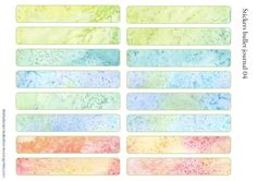 La de dah scrapbook creative alphabet couleurs assort autocollant flip book