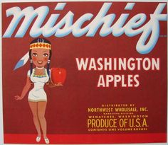 APPLE Crate LABELS COLOR GUARD Wholesale Lot of 100 Old Vintage Washington