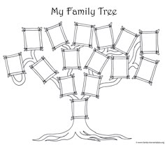 94 best free printable family tree images on pinterest family tree