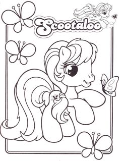 Kids Colouring Adult Coloring Books Stencil Templates Craft Markets Cards My Little Pony Kid Crafts Embroidery Art