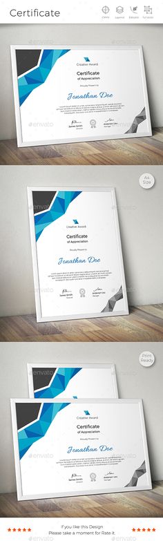 23 best Certificate Template Design images on Pinterest