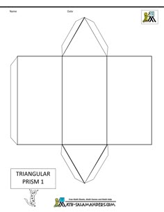 printable 3d cube template color it cut it out fold it and glue