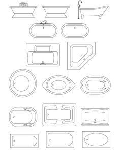 bathroom templates