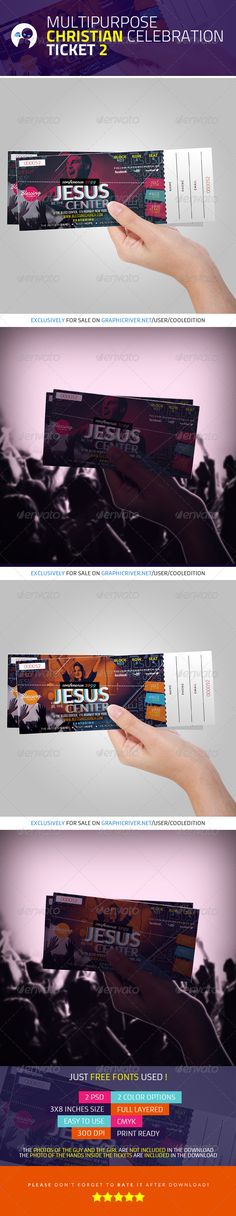 Gospel Fest Concert Ticket Template Concert ticket template - concert tickets template Gospel Fest Concert Ticket Template Concert ticket template - concert tickets template