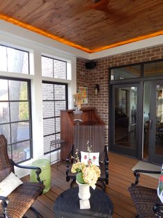 74 Best Screened Porch Three Seasons Rooms Images In Three Seasons Room With Deck Above Interiors Screened Porch Designs In