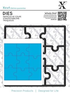 Die Cutting Square Rectangle Xcut Metal Dies *PARENTHESIS* 2 Piece DoCrafts
