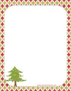 christmas borders templates