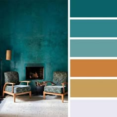 100 Color Inspiration Schemes : Brown + Gold + Teal Color Palette #colorpalette #palette #colors by alyce Teal Color Palette, Brown Color Schemes, Grey Color Scheme, Color Palettes, Gold Colour, Turquoise Color, Good Living Room Colors, Living Room Color Schemes, Living Room Decor