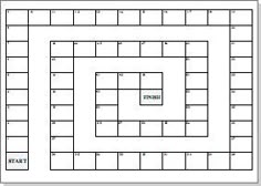 Board Game Template For Goal Tracking Board Game Template For Goal Tracking
