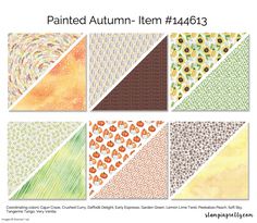 40 sheets NEW Retired Stampin/' Up 2017-2019 In Color 6x6 Designer Series Paper