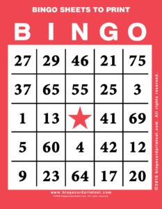 12 best bingo sheets to print images bingo card template bingo bingo sheets