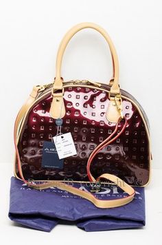 22 Best Arcadia Handbags Italy Images On Pinterest New Arcadia Vernis Leather Satchel Handbag Shoulder Bag Made In Italy Vinegar