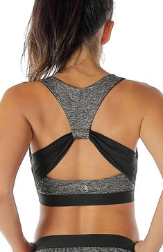Urban Classics Ladies Triangle Logo Sport Bra Jacquard Logo Band Damen Lady BH