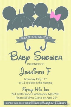 78 best disney baby shower images baby mouse mickey mouse baby baby disney invitations