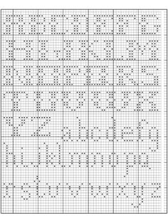 letters patterns free