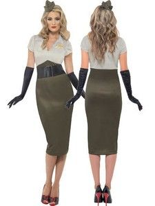 new sexy 1940s army pinup girl military wwii pencil dress plus size costume 1x - Soldier Girl Halloween Costume new sexy 1940s army pinup girl military wwii pencil dress plus size costume 1x - Soldier Girl Halloween Costume
