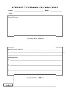 informative essay graphic organizer