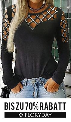 Gisela Otto (giselaotto4741) auf Pinterest Kingko® Damen Herbst Trägerlos Lose Oversize Langarm Top