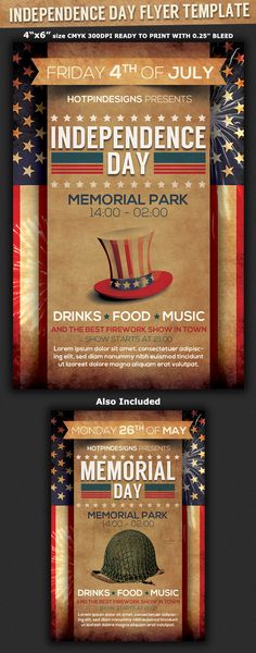 Independence Day flyer Flyer template, Event flyer templates and - independence day flyer Independence Day flyer Flyer template, Event flyer templates and - independence day flyer